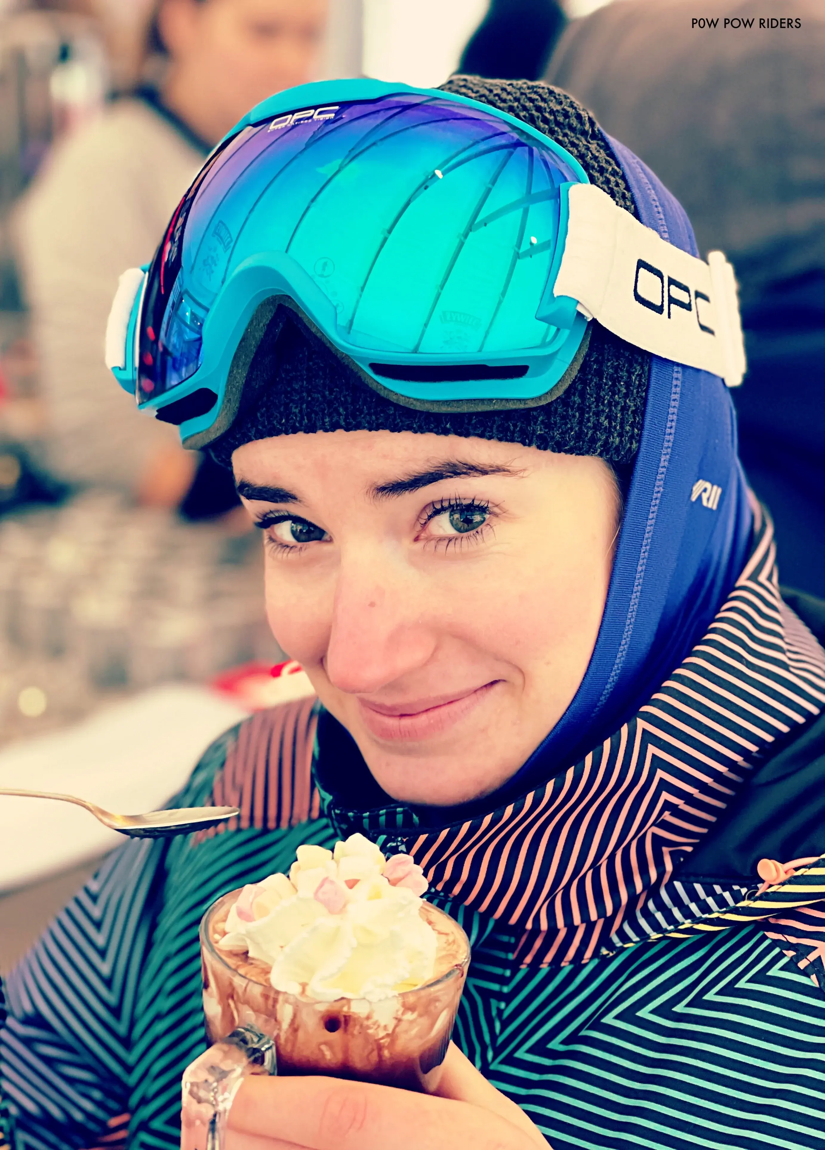 zdjęcie z jednego z kursów szkółki pow pow riders