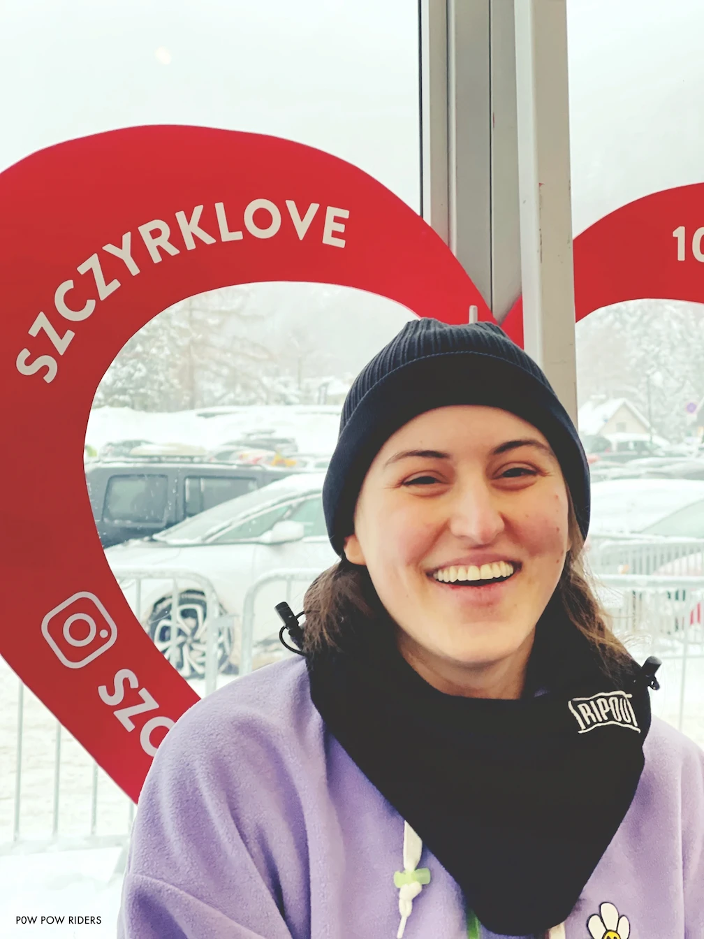 zdjęcie z jednego z kursów szkółki pow pow riders